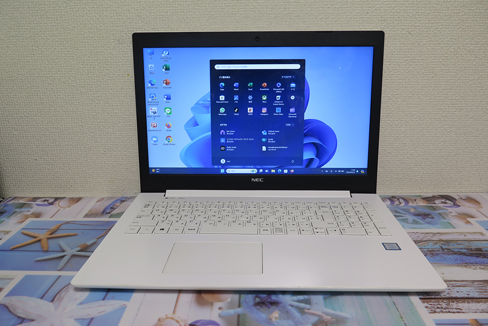 フルHD【高速Core i7第8世代★爆速新SSD960GB+メモリ12GB】NEC Lavie 最新Win11+Office2019 H&B ★ Webカメラ/Wi-Fi/HDMIの画像6