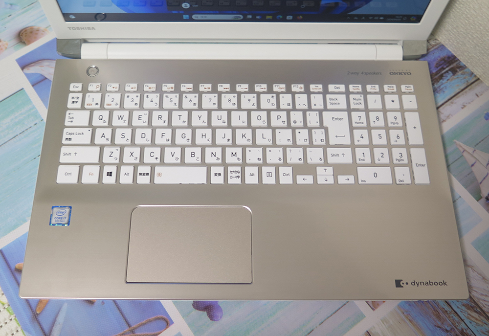 【高速Core i7(第8世代)★メモリ16GB+爆速新品SSD1000GB】フルHD 東芝 T65/HG 最新Win11+Office2019 H&B ★ Wi-Fi/HDMI/ONKYOの画像2