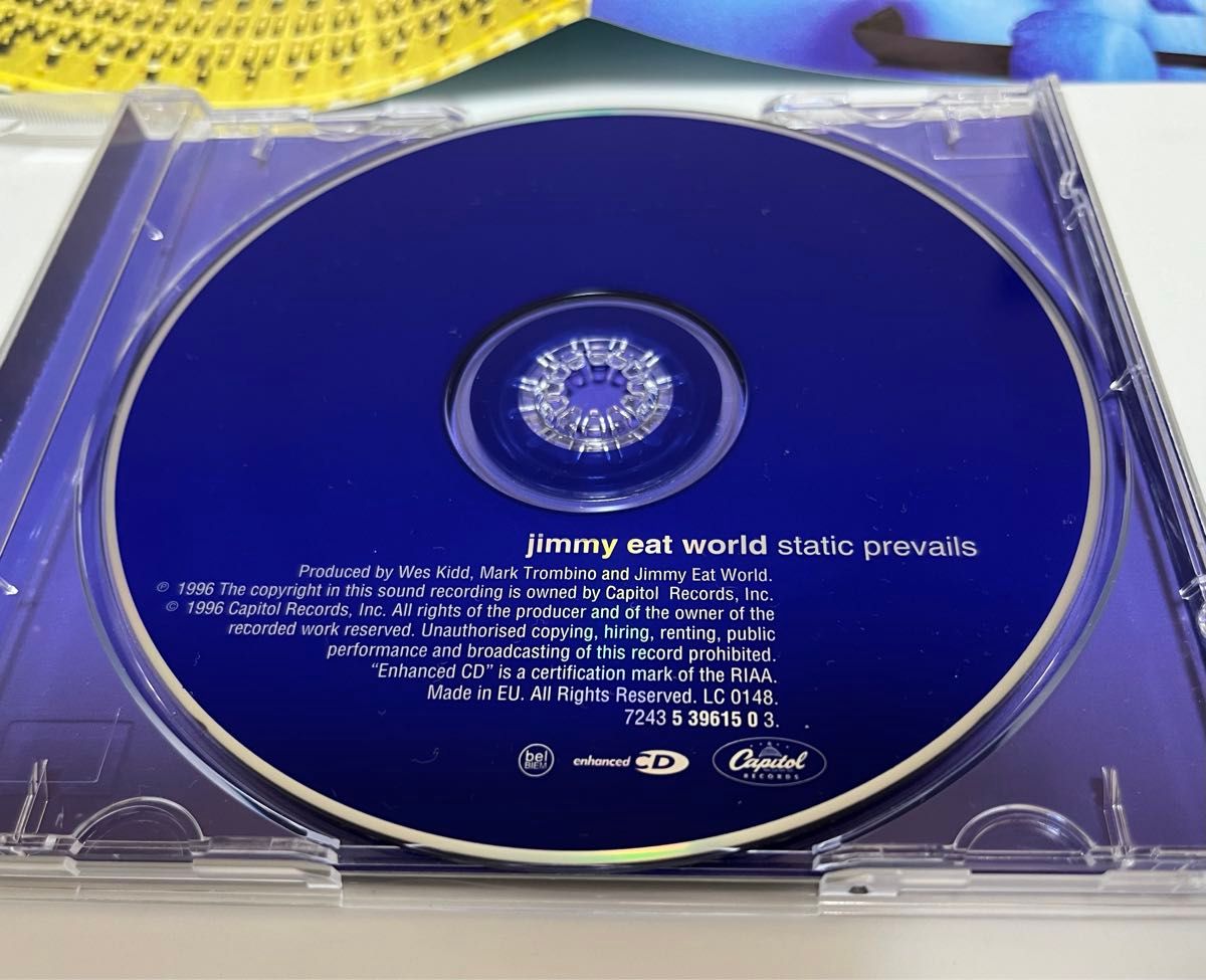 JIMMY EAT WORLD / CLARITY、static prevails CD ジミーイートワールド 2枚セット