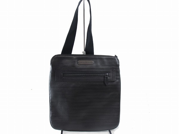 1円　美品　エンポリオアルマーニ　EMPORIO ARMANI　★　斜め掛け　ショルダーバッグ　★　ブラック　8972