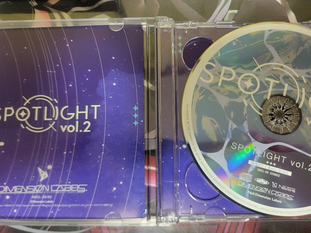 SPOTLIGHT vol.1、2、特典CD 3種類セット しぐれうい 大空スバル ヨミ ホロライブ