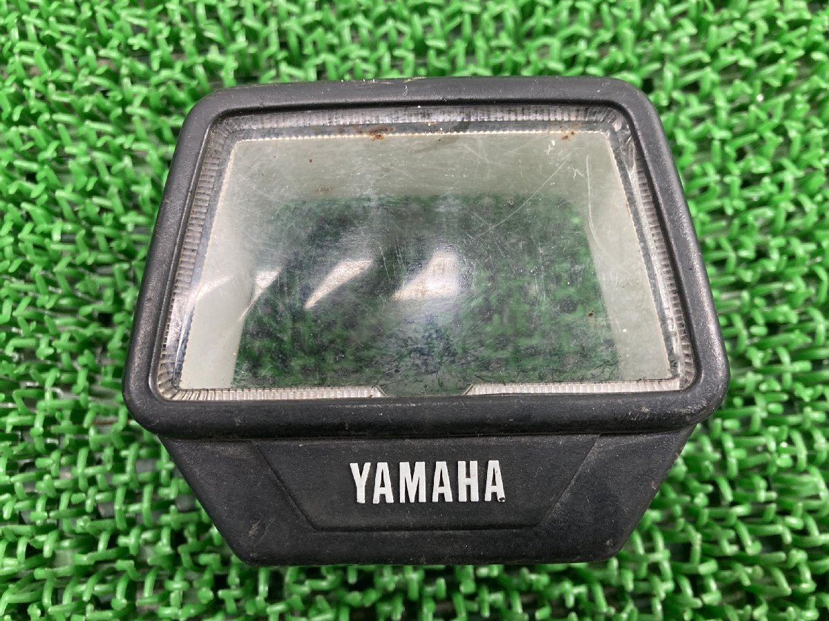 TY250スコティッシュ メーターケース ヤマハ 純正 中古 バイク 部品 53Y メーターカバー 修復素材に 品薄 希少品 車検 Genuineの画像1