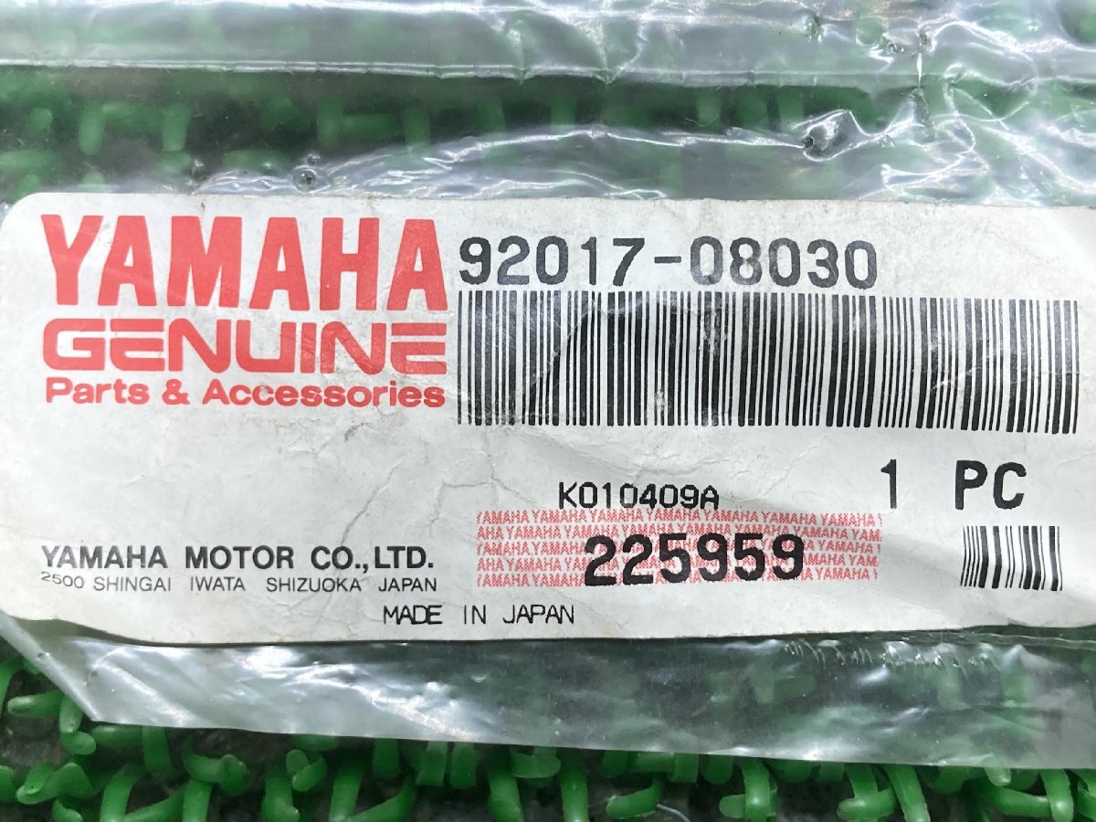 YZF-R6 リアマスターシリンダーボルト 92017-08030 在庫有 即納 ヤマハ 純正 新品 バイク 部品 車検 Genuine YZF-R1 T-MAX TZR250R TZR125_92017-08030