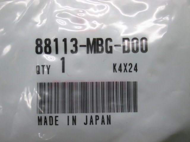 VFR800FI ミラーベースラバー 88113-MBG-D00 在庫有 即納 ホンダ 純正 新品 バイク 部品 HONDA 車検 Genuine_88113-MBG-D00