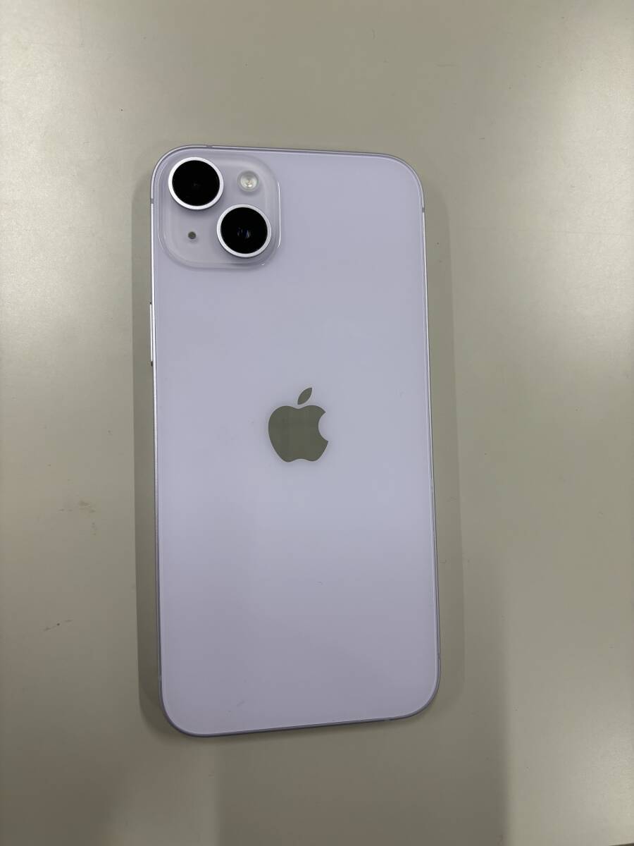 中古  iPhone 14 Plus 128GB SIMフリー 残債なし バッテリー100% 画面キズ有の画像3