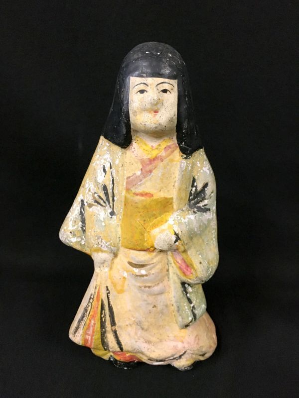 Q601[ era . earth toy kimono .. woman. earth doll ] total length approximately 20cm/60