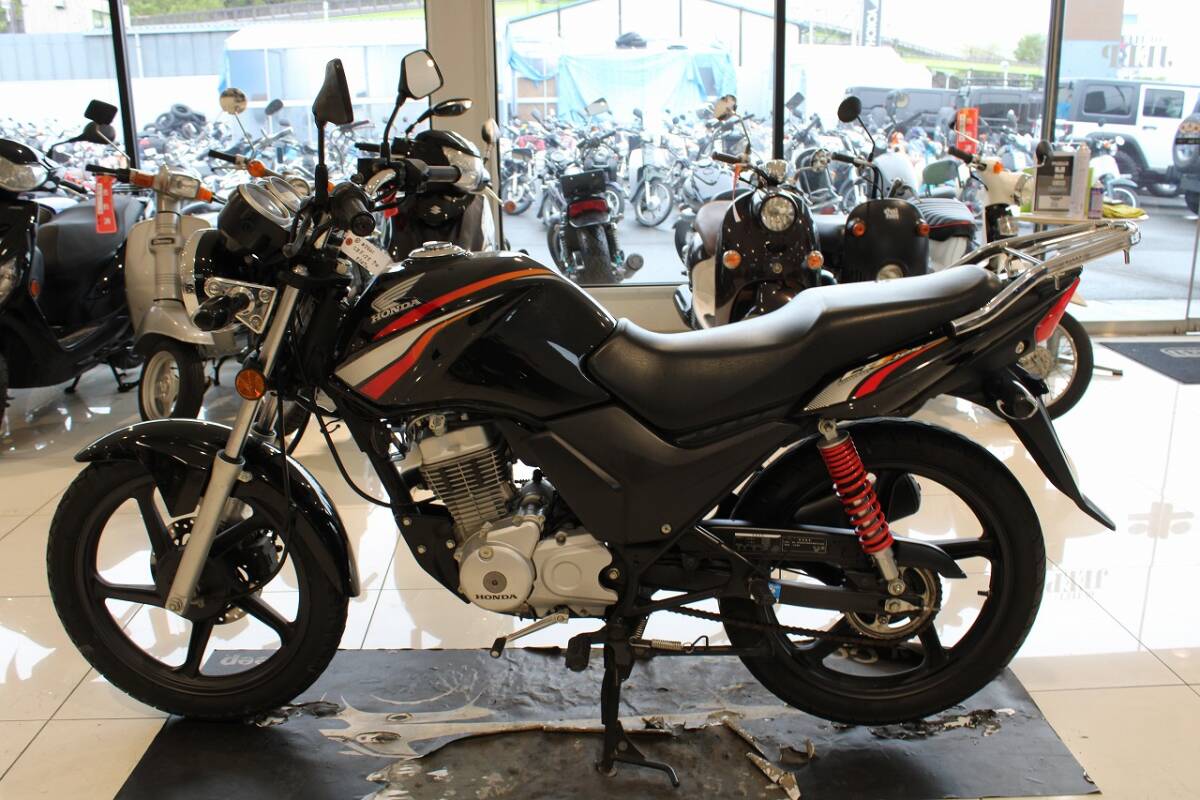 ホンダ/CBF125/LALPCJ72/SDH152FMI-A/4ストロークエンジン/キャブレター/サイドスタンド/ディスクブレーキ/リアキャリア/現車確認試乗歓迎の画像5