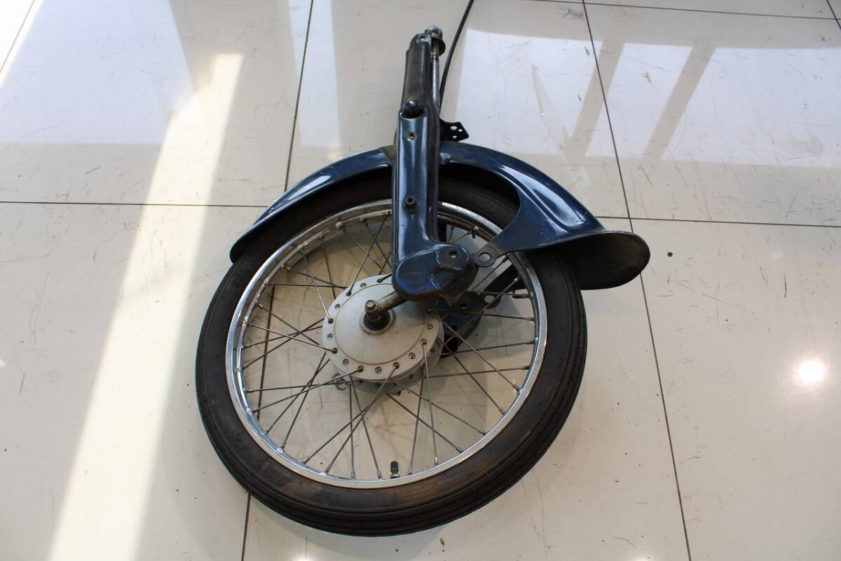  commodity number 1056/ for motorcycle / front tire / equipped car both : Honda / Press Cub 50/AA01/ body number under 4 column :2350/ secondhand goods / reality goods verification welcome 