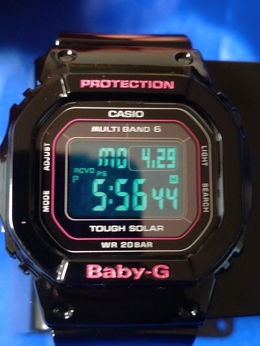美品　カシオ　BABY-G腕時計　BGD-5000-1JF　本体のみ
