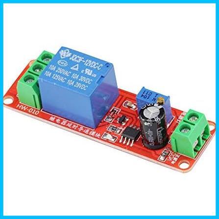 5 piece NE555 delay relay module DC 12V hour delay switch delay adjustment possibility 0~10S 0~10 second 