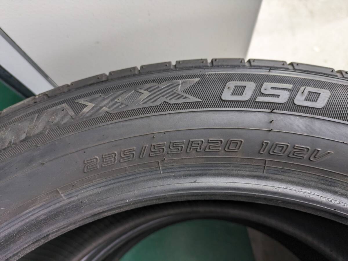 送料無料　【中古】ダンロップ　SP　SPORT　235/55R20 サマータイヤ2本_画像7