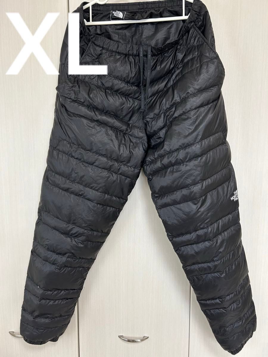 THE NORTH FACE ライトヒートパンツ ダウンパンツ ブラック　XL ND91903