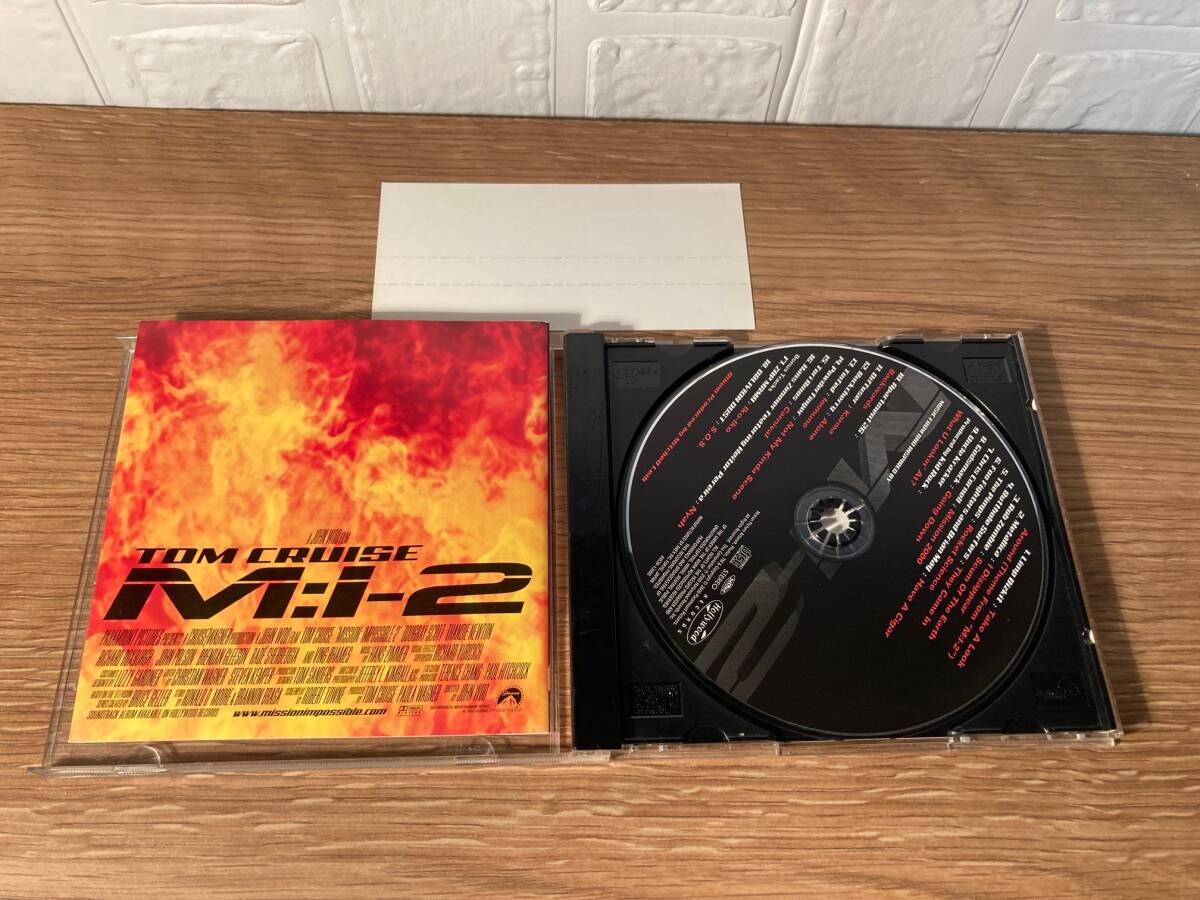 ミッション・インポッシブル２　サウンドトラック CD　Music From Inspired Mission Impossible 2 　Limp Bizkit　Metallica　Foo Fighters_画像2