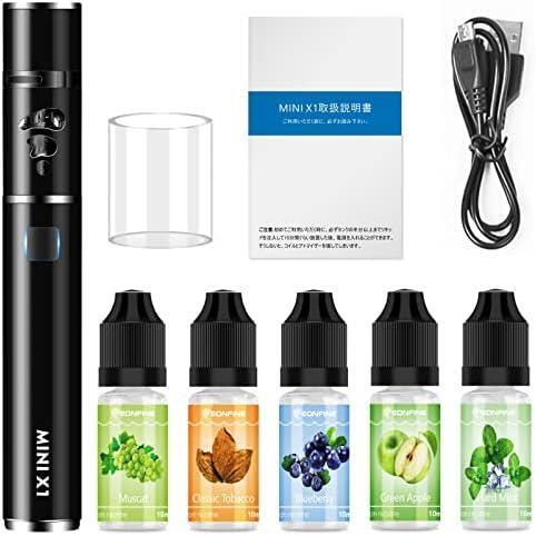 電子タバコ ベイプ vape 禁煙グッズ でんしたばこ 人気 べいぷ本体 10mlリキッド 5本付き 電子たばこ vape スターターキット_画像1