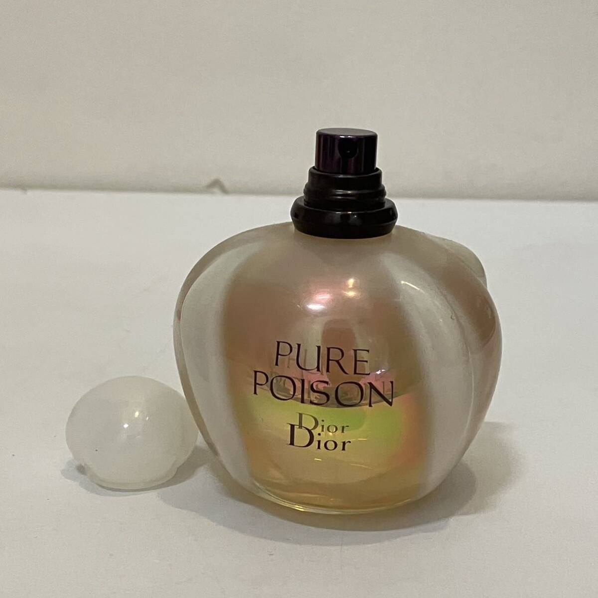 【TF0405】Dior PURE POISON 香水 EDP ディオール Christian ピュアプワゾン 100ml EAU DE PARFUM コレクション レディース 女性用 残留多の画像8