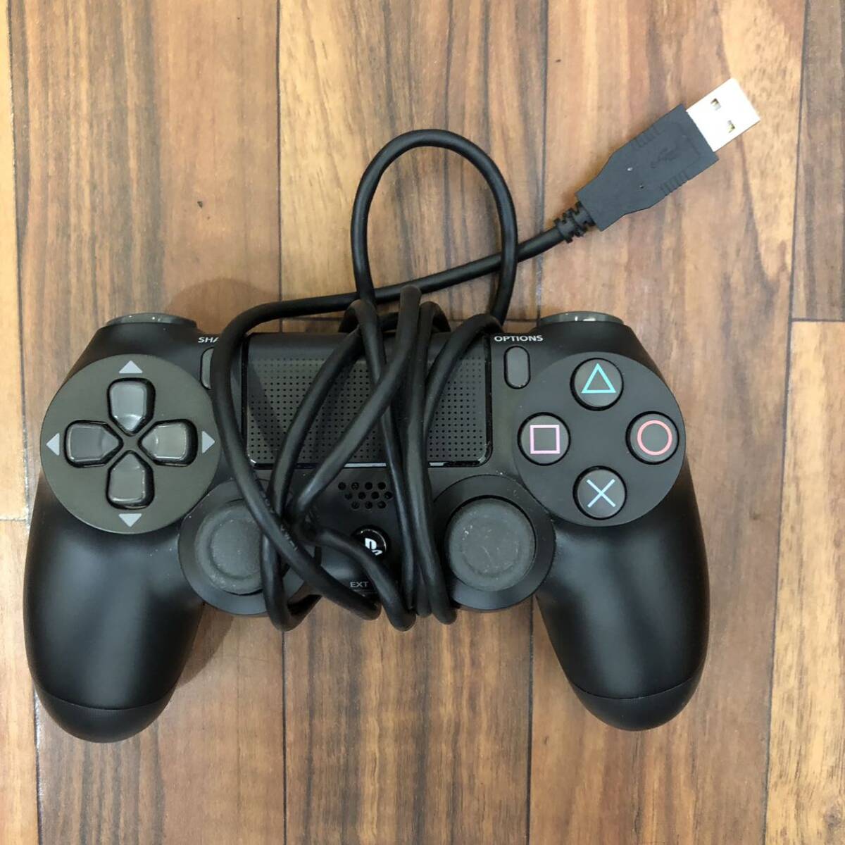 [TC0428] operation verification ending PlayStation4 PS4 SONY black jet Sony SONY made game machine body controller attached cable attached black 