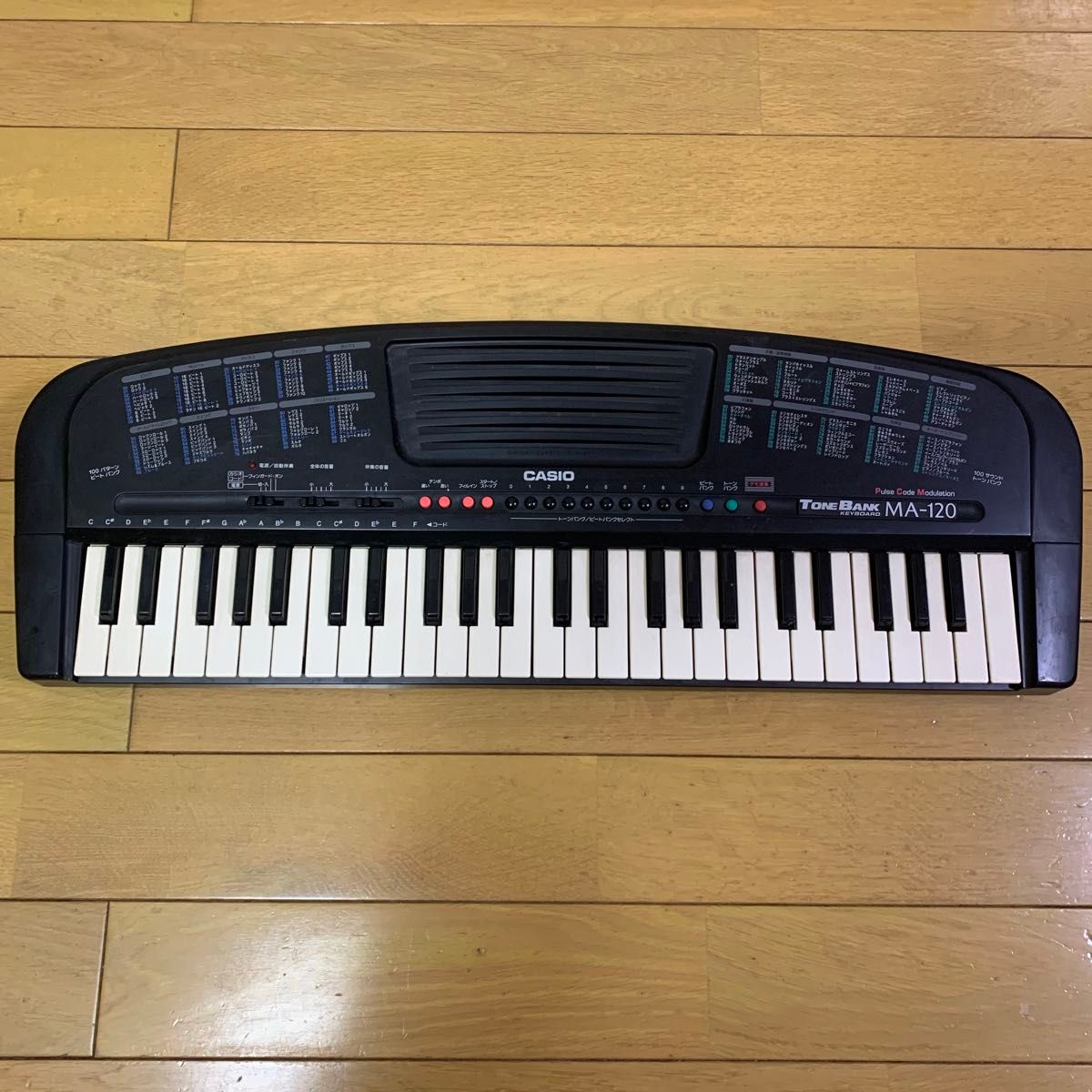 【動作確認済】CASIO 電子キーボード 49鍵盤 MA-120 TONEBANK カシオキーボード トーンバンク