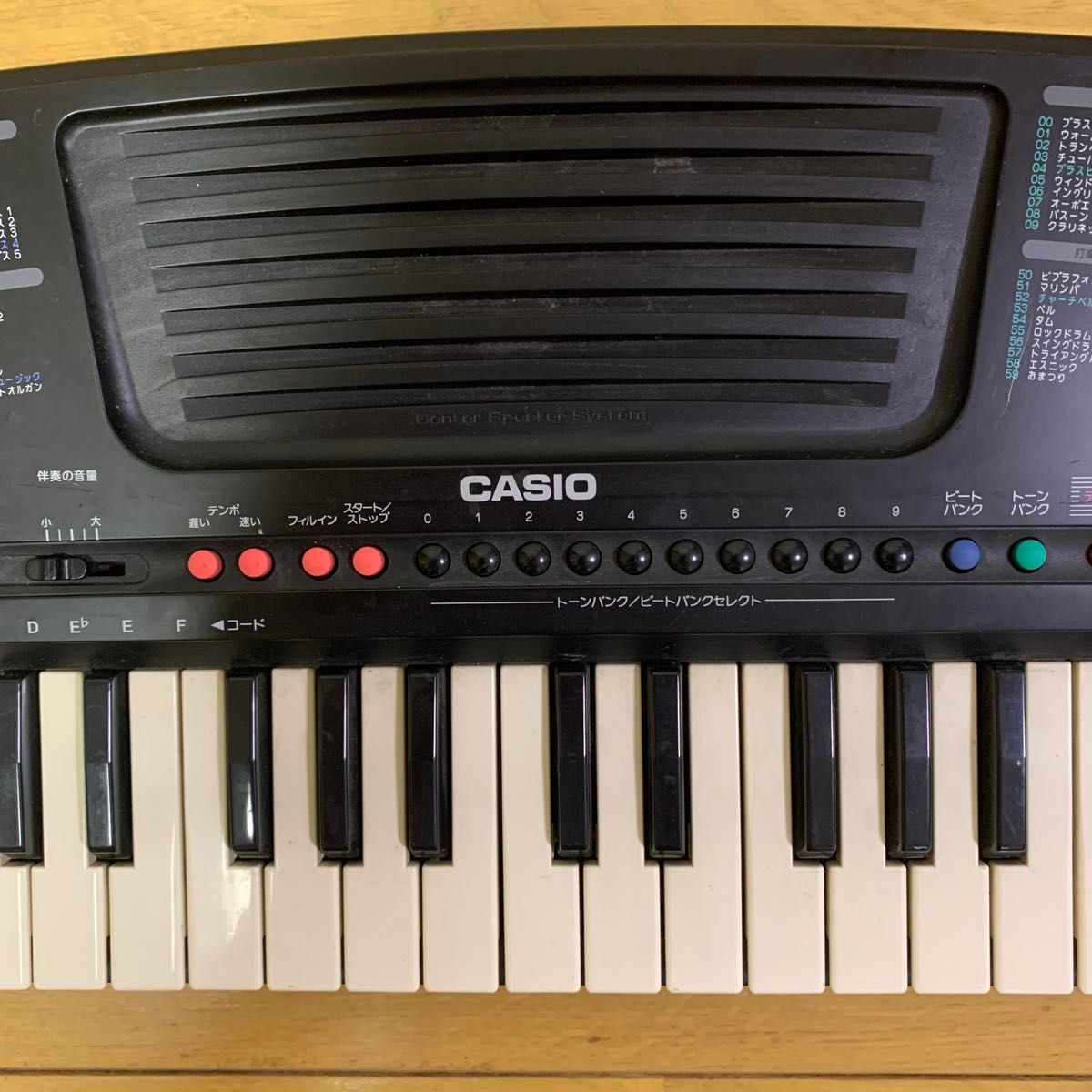 【動作確認済】CASIO 電子キーボード 49鍵盤 MA-120 TONEBANK カシオキーボード トーンバンク