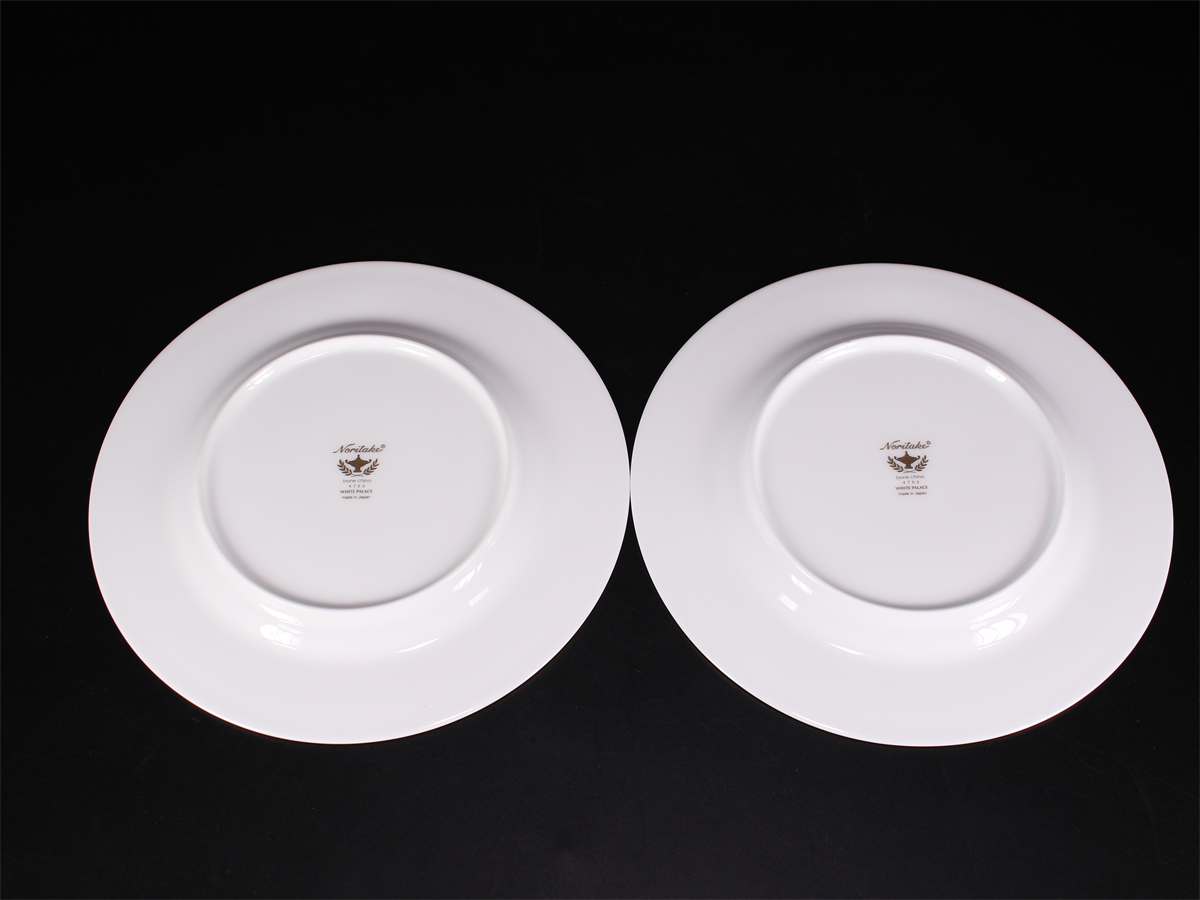 CE713 【Noritake】 ノリタケ 金彩 大皿 1対 径21.5㎝／箱付 美品！ｈ_画像7