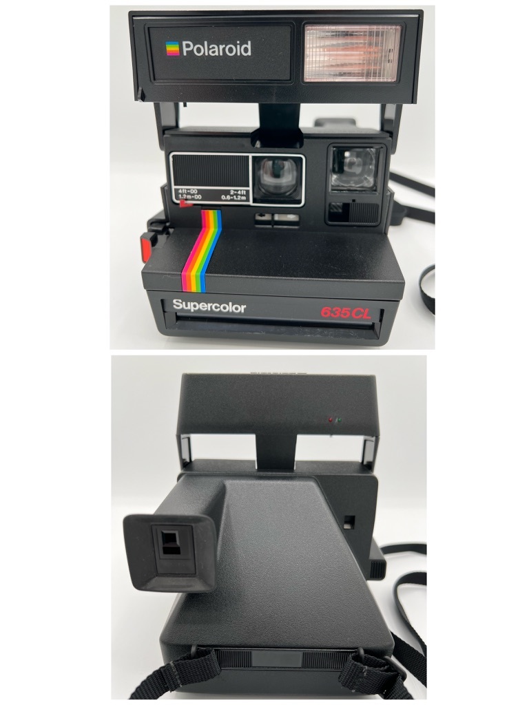 ジャンク Polaroid ポラロイド Supercolor 635CL インスタントカメラ スパーカラーの画像2