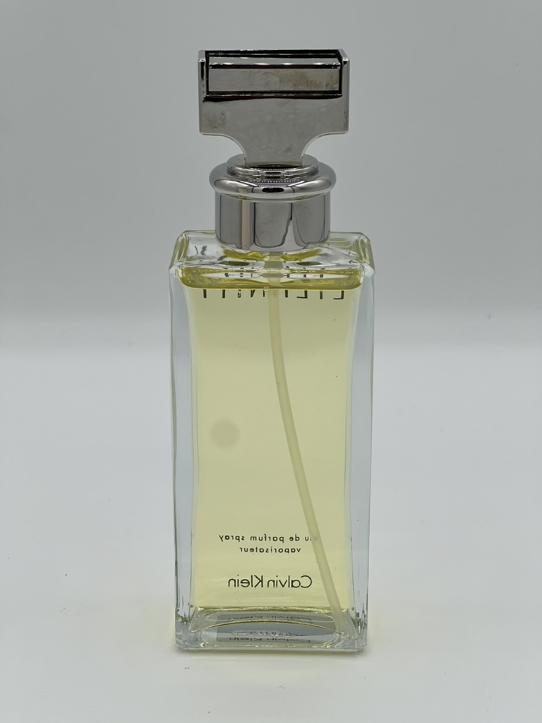 現状品 Calvin Klein ETERNITY カルバンクライン エタニティ オードパルファム アメリカ製 香水 100ml 残量8〜９割程度_画像3