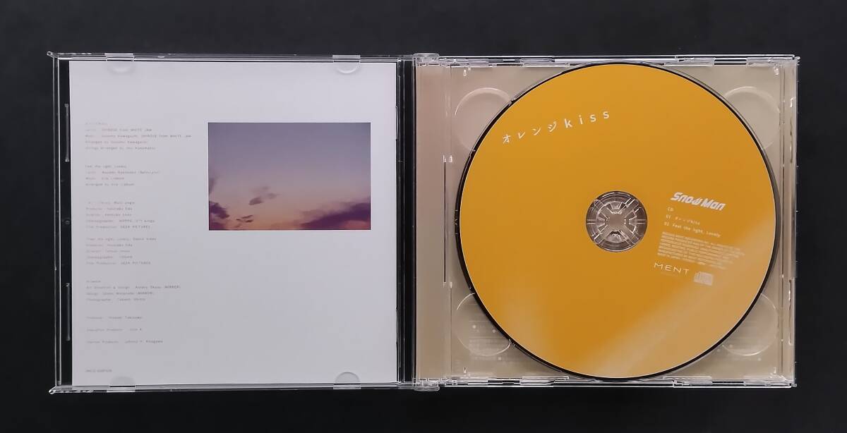万1 13350 オレンジkiss(CD+DVD) / Ｓｎｏｗ　Ｍａｎ : JWCD-63815/B_画像5