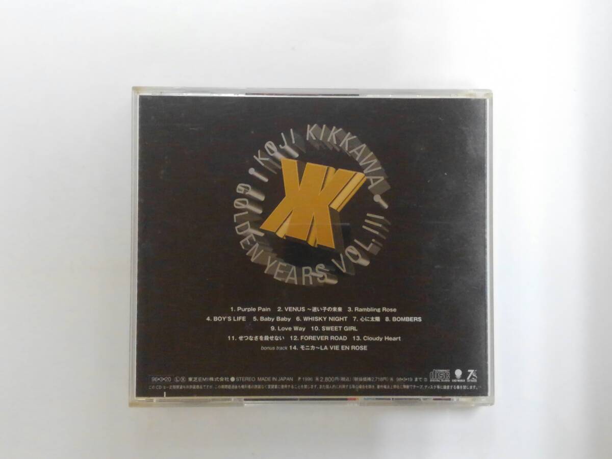  десять тысяч 1 12239 GOLDEN YEARS Vol.III [CD альбом ] с поясом оби * постер обратная сторона загрязнения, кейс . потертость есть 