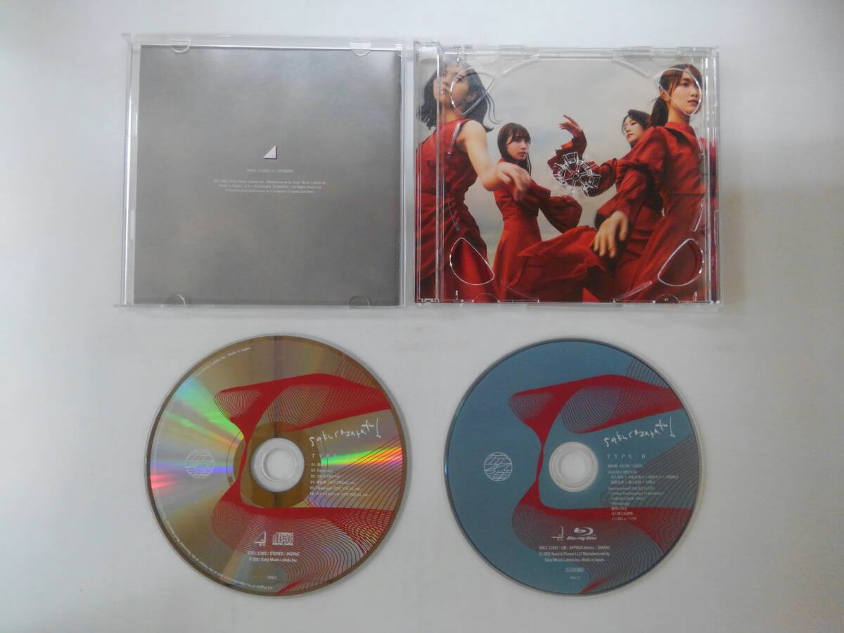万1 13199 【CD+Blu-ray】櫻坂46／流れ弾（TYPE－B）：SRCL-11922/3_画像3