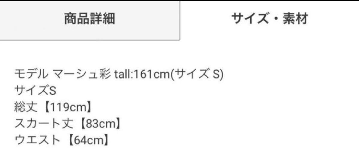 GRL グレイル　プリーツジャンパースカート　Sサイズ　(F)