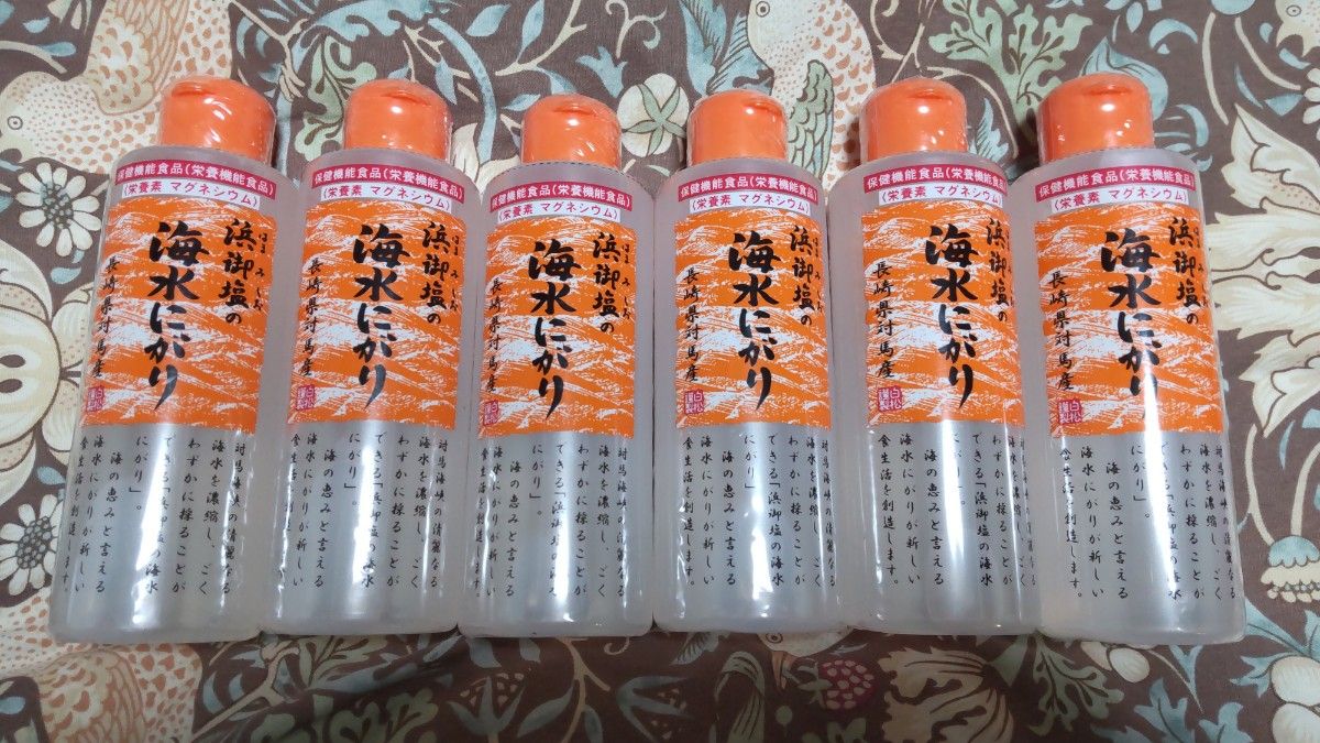 バラ売り可！ 浜御塩の海水にがり 170ml 6本セット