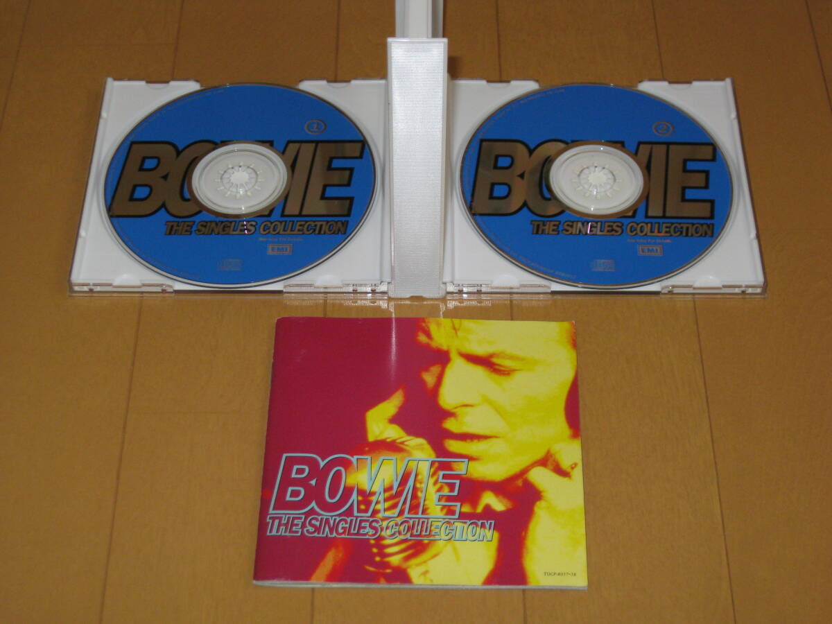 ２枚組ベスト デビッド・ボウイ ザ・シングルス・コレクション デヴィッド・ボウイ BEST David Bowie THE SINGLES COLLECTION 帯付 _画像3