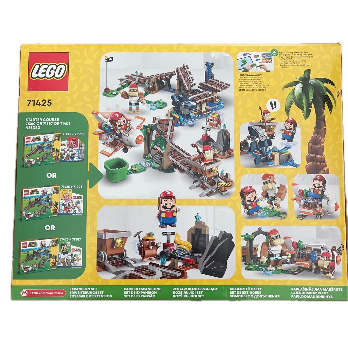 レゴ LEGO スーパーマリオ 71425 ディディーコング の トロッコライド レゴ LEGO