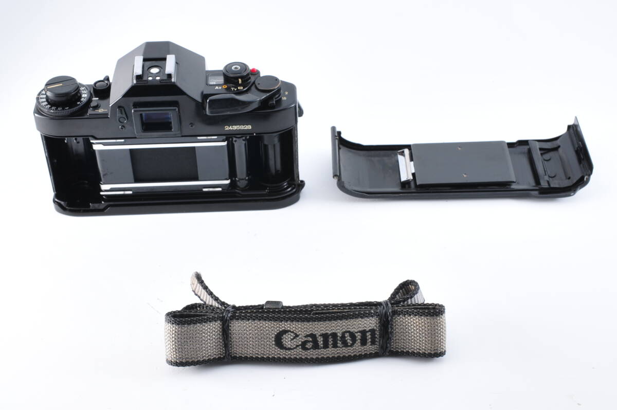 Canon キャノン A-1 35mm Black SLR Film Camera Manual Focus 現状品 ジャンク #348Bの画像10