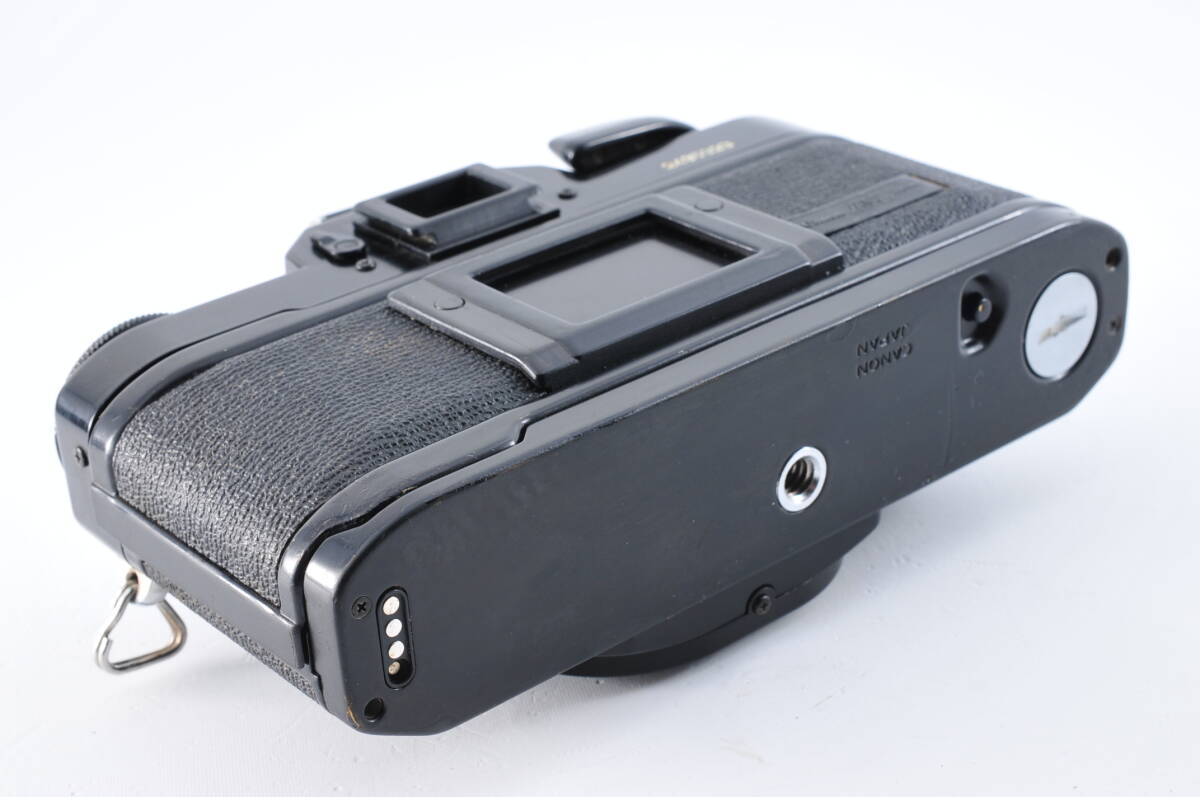 Canon キャノン A-1 35mm Black SLR Film Camera Manual Focus 現状品 ジャンク #348Bの画像6