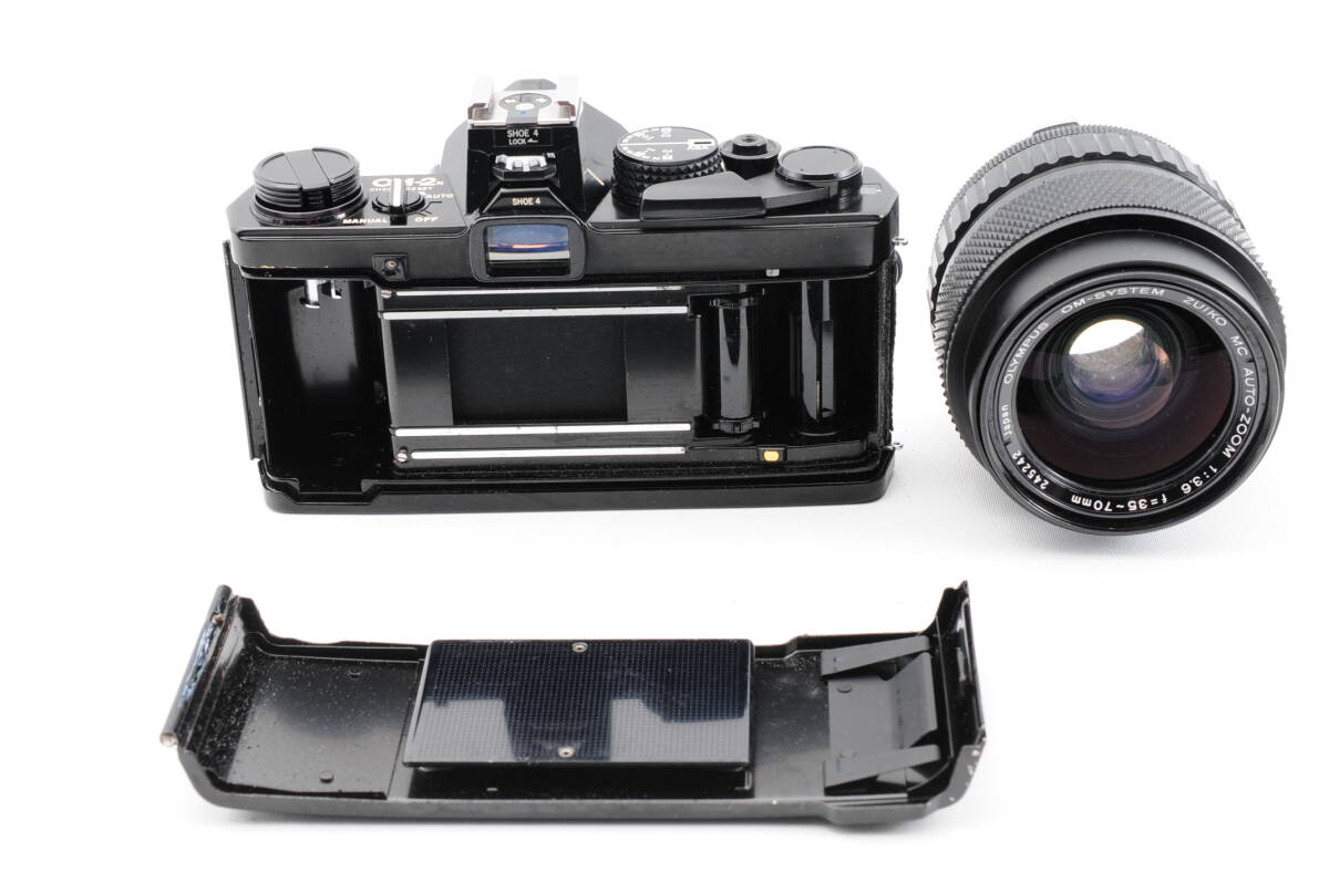 Olympus オリンパス OM-2N Film Camera + Zuiko MC Auto-zoom 35-70mm f/3.6 現状品 ジャンク #J378_画像10