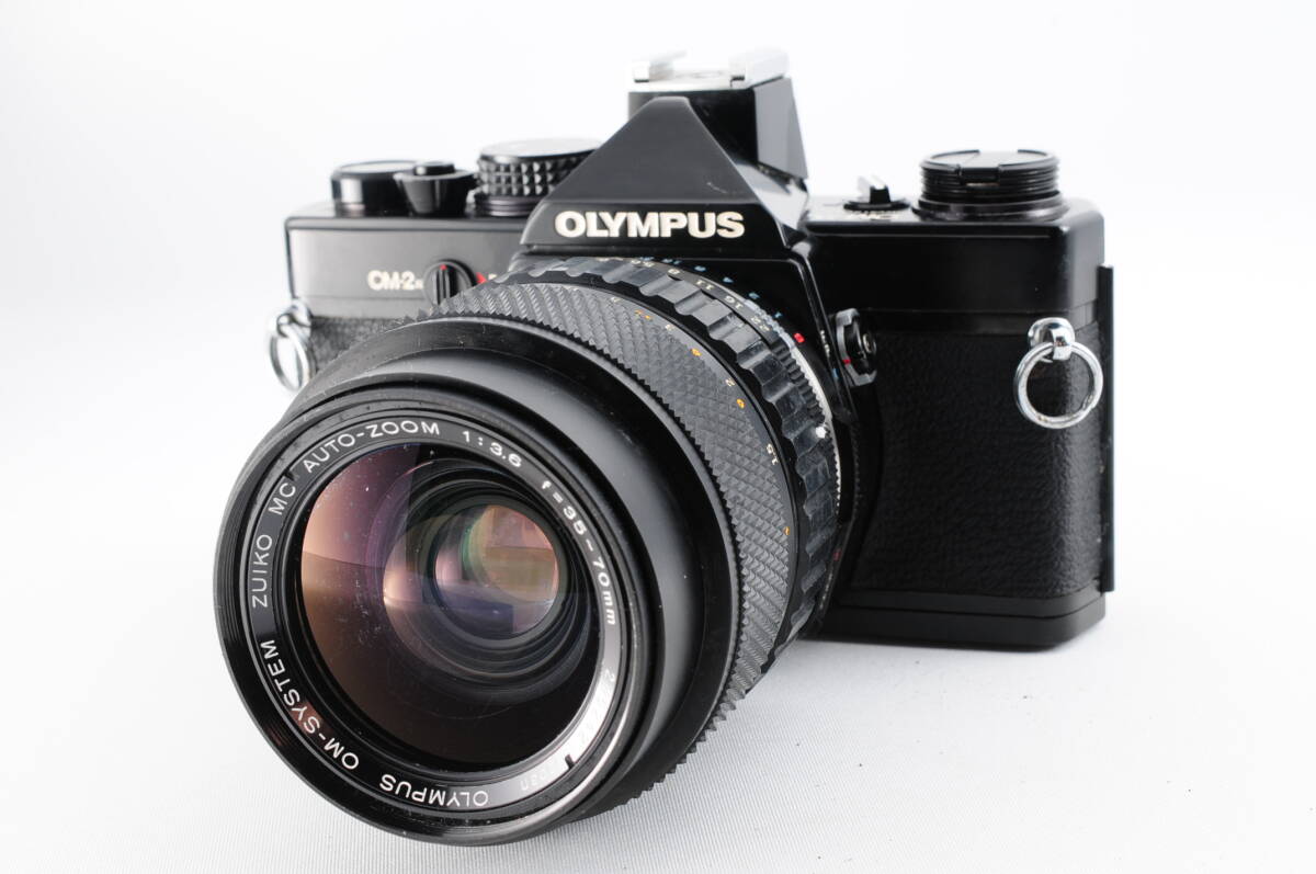 Olympus オリンパス OM-2N Film Camera + Zuiko MC Auto-zoom 35-70mm f/3.6 現状品 ジャンク #J378_画像1