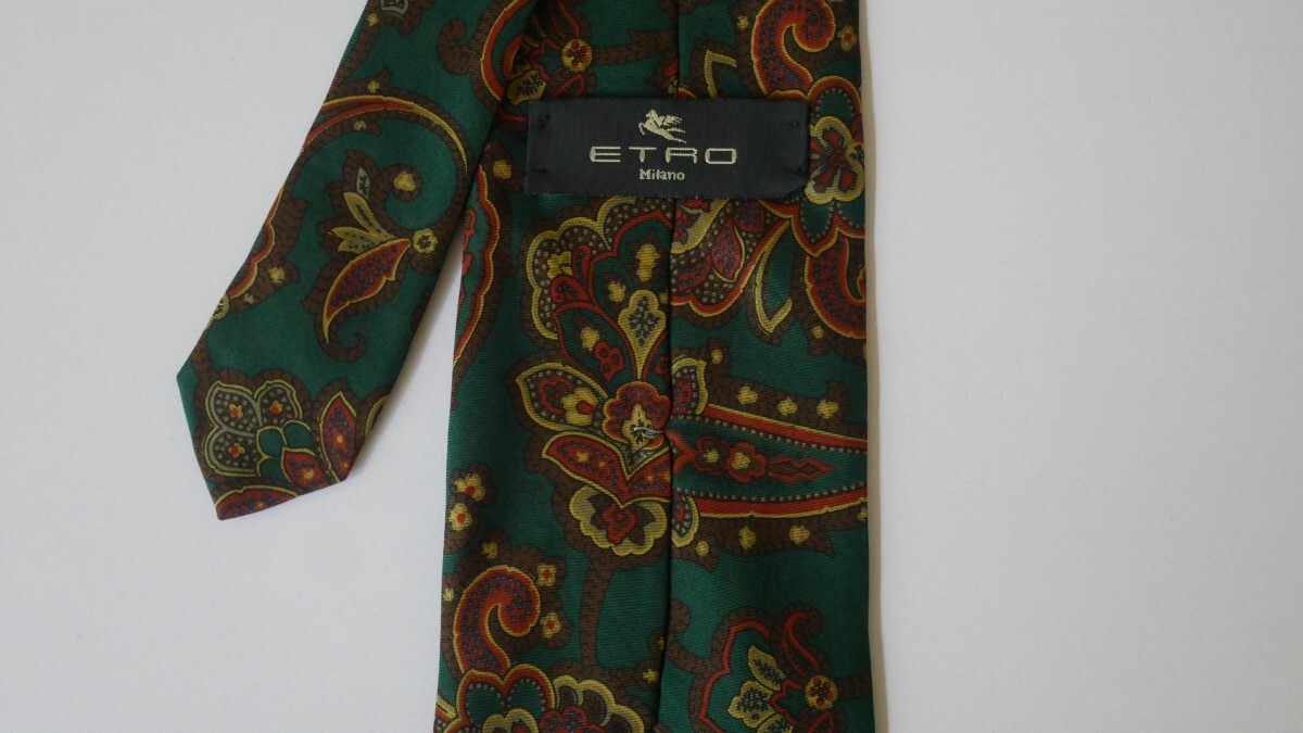 beautiful goods [ETRO Etro ]USED brand necktie /m44-GG2-31-35