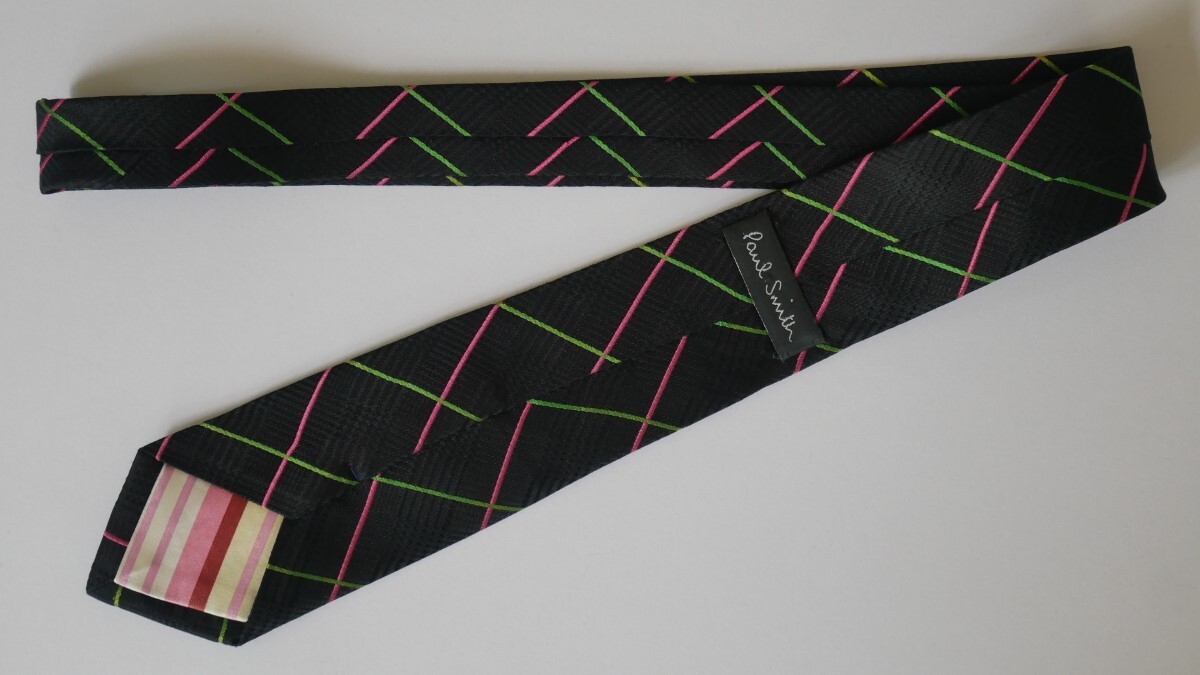  unused . close [PAUL SMITH Paul Smith ]USED brand necktie /m44-GG4-11-15