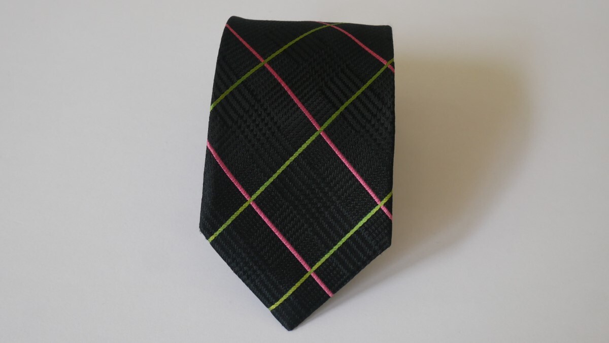  unused . close [PAUL SMITH Paul Smith ]USED brand necktie /m44-GG4-11-15