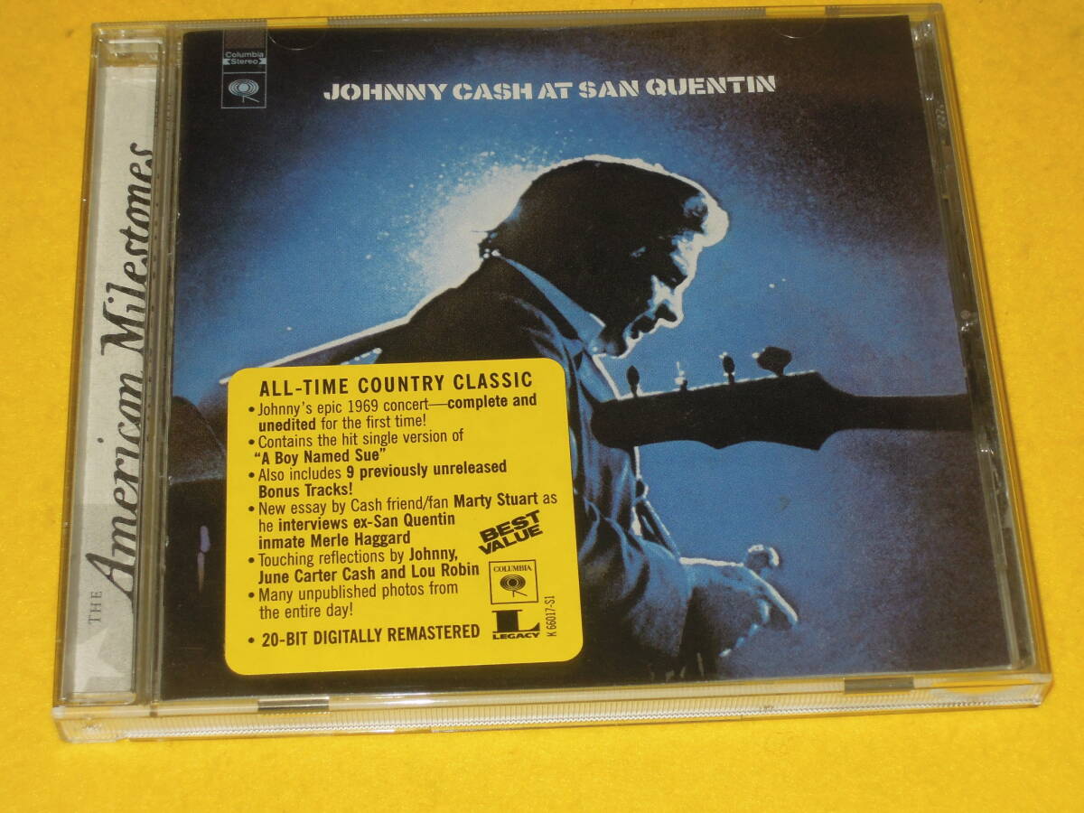 ジョニー・キャッシュ CD JOHNNY CASH AT SAN QUENTIN The Complete 1969 Concert アット・サン・クエンティン ザ・コンプリート 輸入盤の画像1