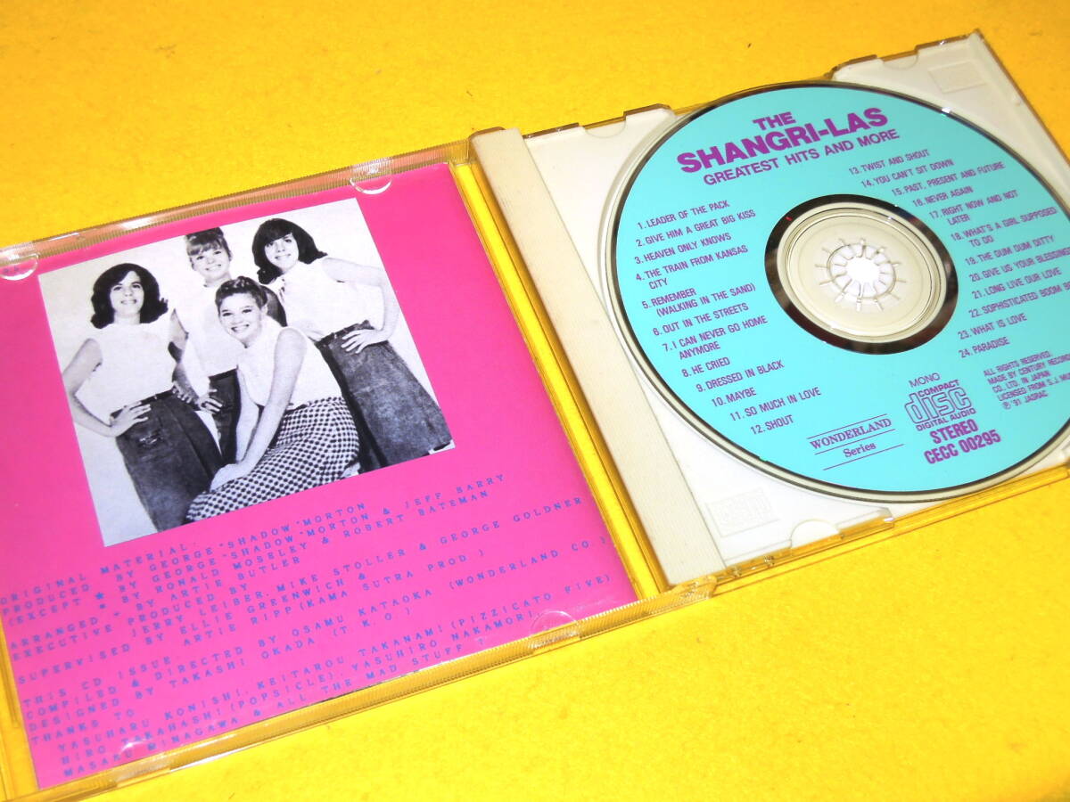 シャングリラス グレイテスト・ヒッツ＆モア 日本盤 CD 帯付 24曲収録 ベスト THE SHANGRI-LAS GREATEST HITS AND MORE ザ・シャングリラス_画像4