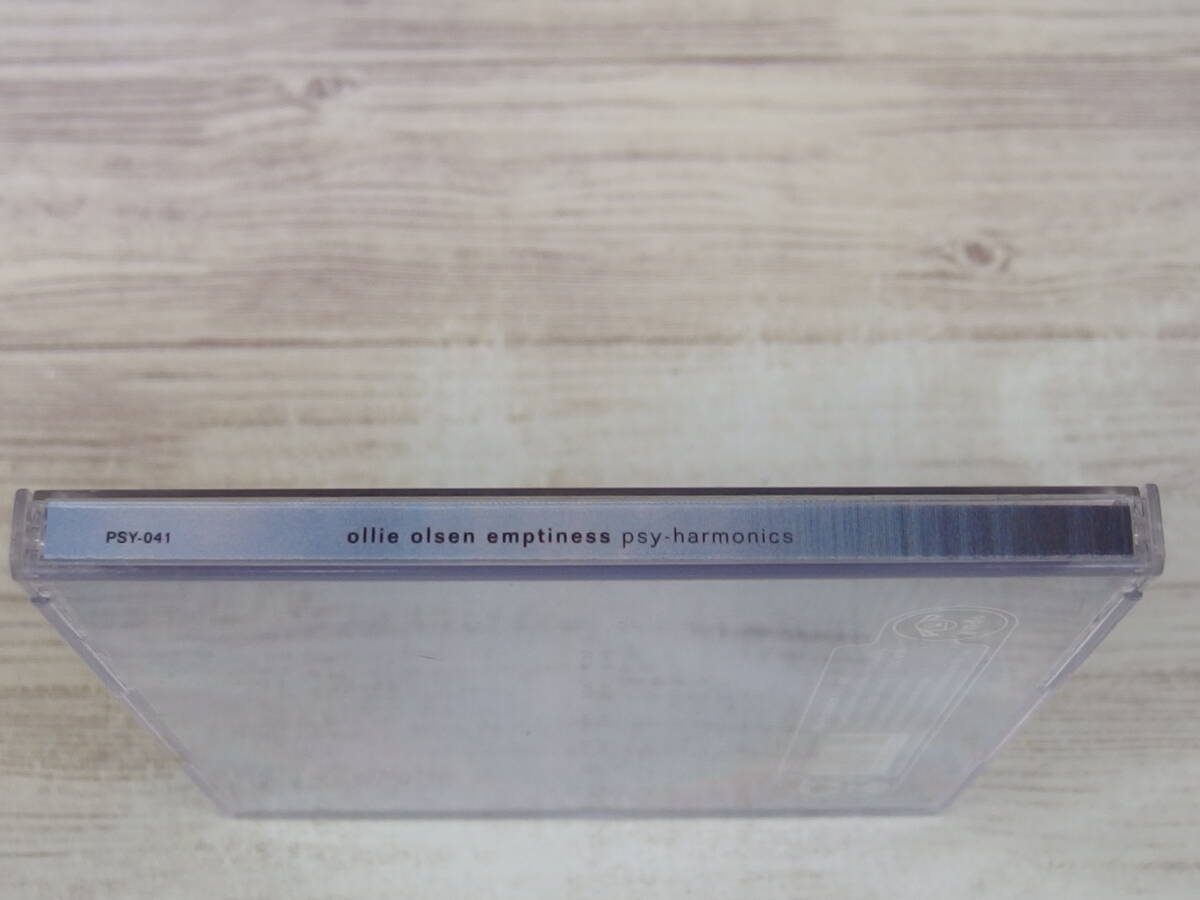 CD / Emptiness / Ollie Olsen /『J30』/ 中古＊ケース破損_画像3