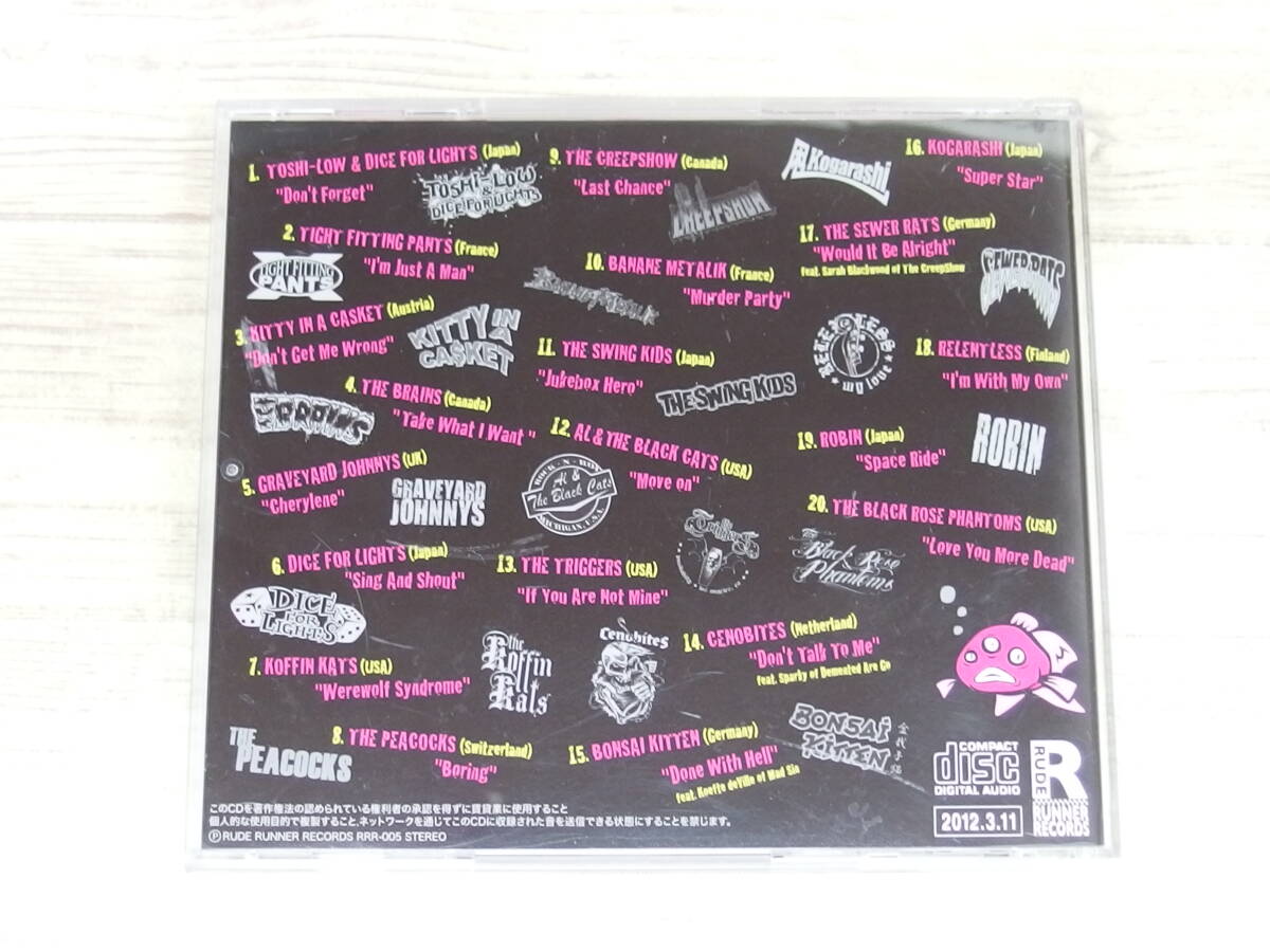 CD / Punkabilly Shakes The World / THE BLACK ROSE PHANTOMS他 /『J30』/ 中古_画像2