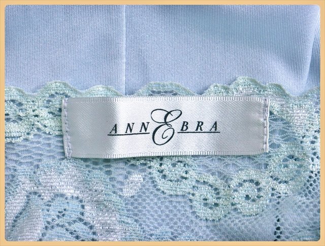 CA6-847＃//新品同様♪ANNEBRA/アンブラ♪サラッとした肌触り♪ロマンティックな乙女系♪ネグリジェ※一番安価で送料はゆうパケット250円の画像5