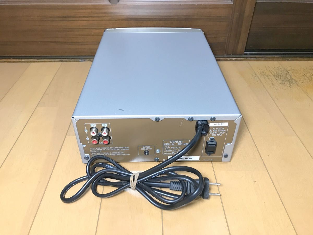 DENON DRR-M33カセットデッキジャンク|Yahoo!フリマ(旧PayPay DENON DRR-M33カセットデッキジャンク|Yahoo!フリマ(旧PayPay