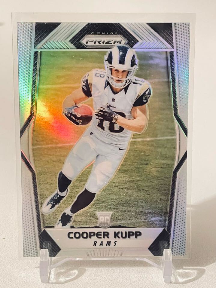 NFL Cooper Kupp 2017 Panini Prizm RC Prizm Silver Base #203 Los Angeles Rams WRの画像1