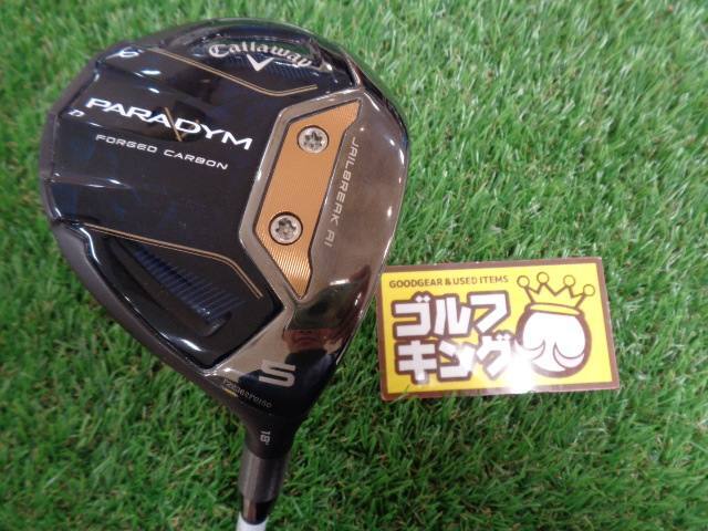 GK栄三越■587 【1円スタート！】キャロウェイ◆PARADYM◆VENTUS TR 5 for Callaway◆日本仕様◆S◆18度◆フェアウェイウッド◆5Wの画像1