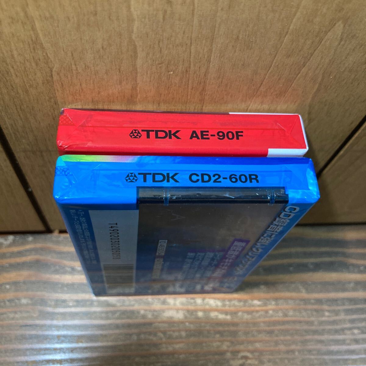 【未開封品 ２本セット】TDK カセットテープ ハイポジ ノーマル CDing 2 60分 AE 90分の画像8