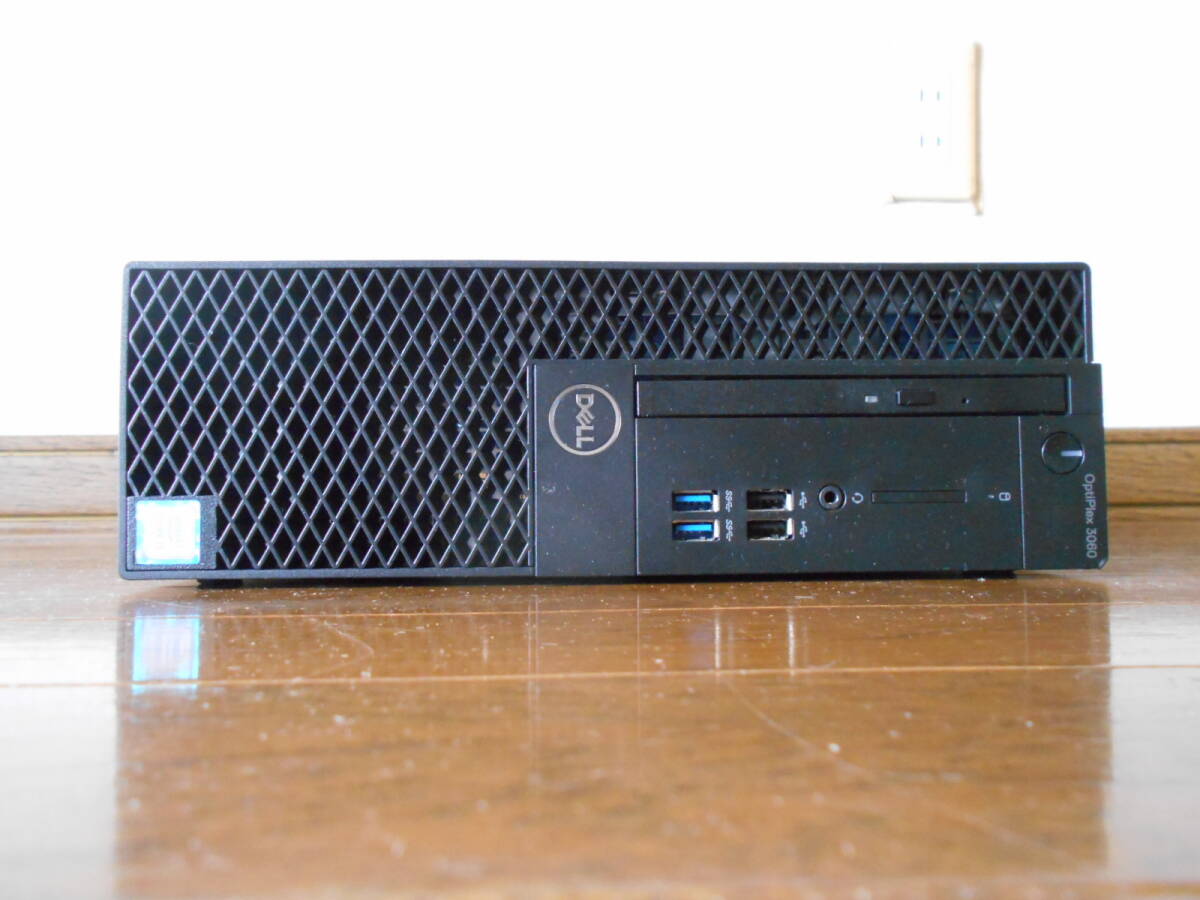 【高性能PC】DELL Optiplex 3060 SFF[改]/ Core i5-8400(8th)/メモリ:16GB/M.2 SSD:256GB/HDD:500GB/DVD-RW/Wi-Fi・BT/Win11Pro/Office2021_画像1