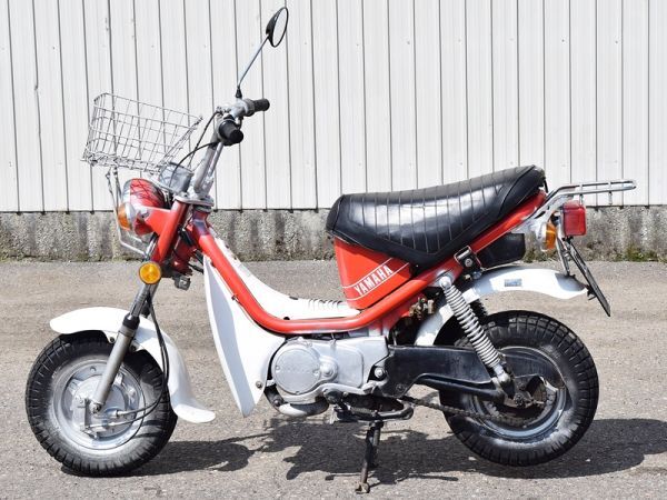 新潟発】ヤマハ チャッピー 50 LB-50 レジャー バイク 原付 チャピー レトロ 希少車 ガソリン 2st キック チャッピイ chappy Zippy YAMAHA_画像4